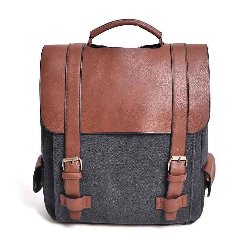 XA29H Vintage Canvas Cool Backpacks: School Bags for Teenage Girls - Touchy Style