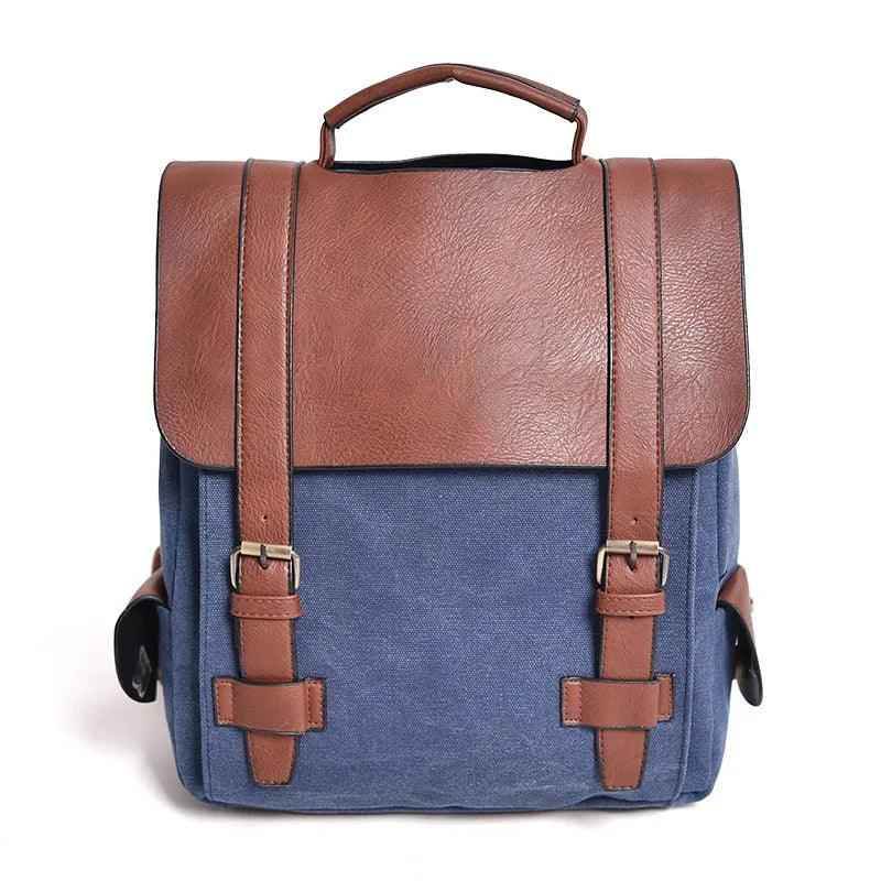 XA29H Vintage Canvas Cool Backpacks: School Bags for Teenage Girls - Touchy Style