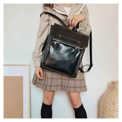 XA30H Cool Backpack: Fashion Leather School Bag - Touchy Style .