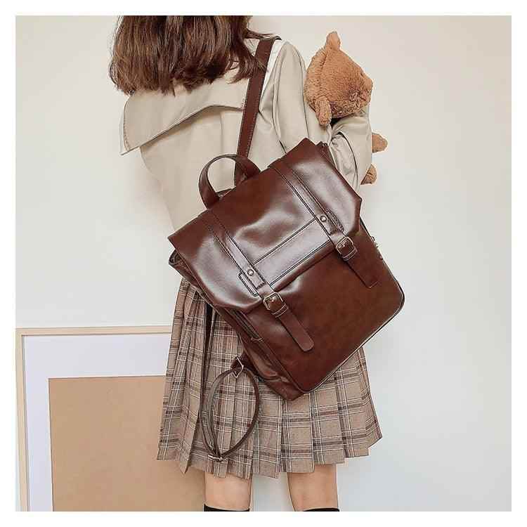 XA30H Cool Backpack: Fashion Leather School Bag - Touchy Style .