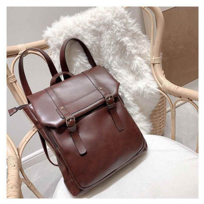 XA30H Cool Backpack: Fashion Leather School Bag - Touchy Style .