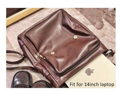 XA30H Cool Backpack: Fashion Leather School Bag - Touchy Style .