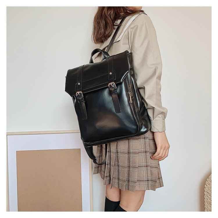 XA30H Cool Backpack: Fashion Leather School Bag - Touchy Style .