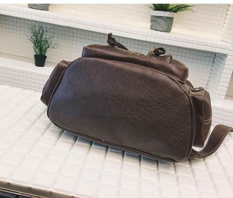 XA50H Vintage Cool Backpack: High-Quality Leather School Bags - Touchy Style