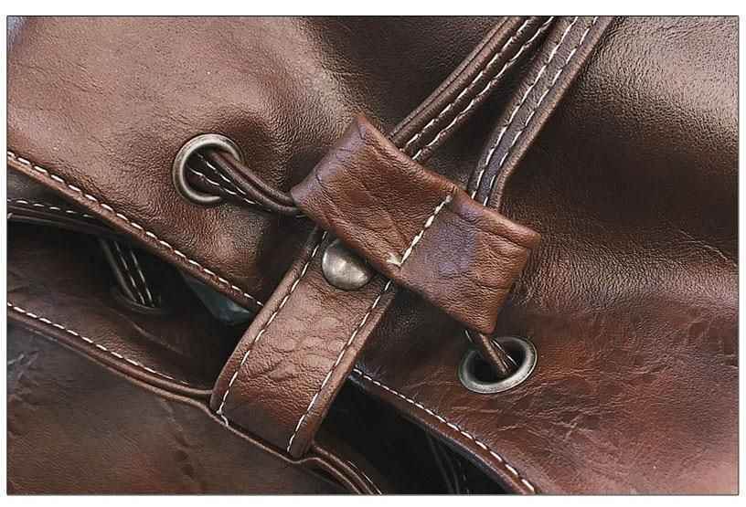 XA50H Vintage Cool Backpack: High-Quality Leather School Bags - Touchy Style
