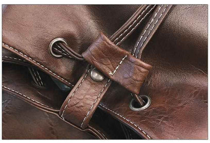 XA50H Vintage Cool Backpack: High-Quality Leather School Bags - Touchy Style