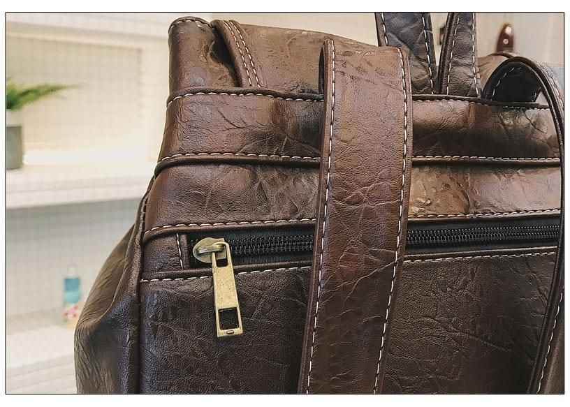 XA50H Vintage Cool Backpack: High-Quality Leather School Bags - Touchy Style