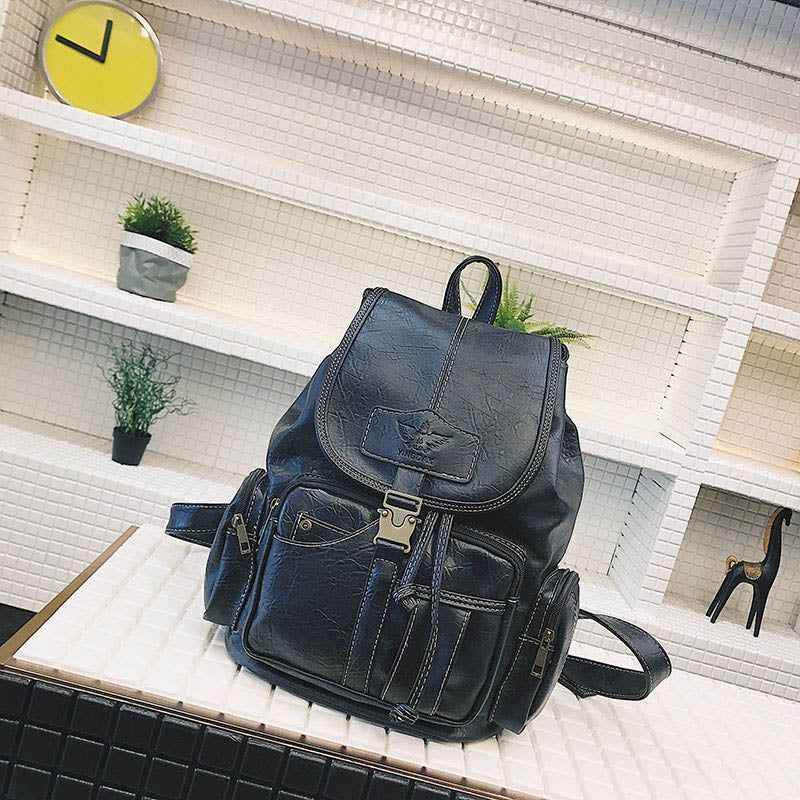 XA50H Vintage Cool Backpack: High-Quality Leather School Bags - Touchy Style