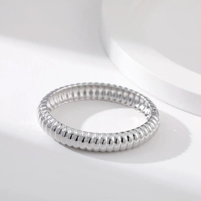 XLB0460 Bracelets Charm Jewelry - Geometric Simple Bangles - Touchy Style