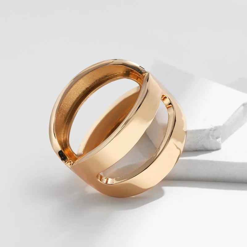 XLB0501 Bracelet Charm Jewelry - Metal Punk Wide Cuff Bangle - Touchy Style