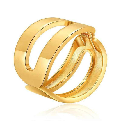 XLB0501 Bracelet Charm Jewelry - Metal Punk Wide Cuff Bangle - Touchy Style
