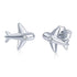 100% 925 Sterling Silver Earrings Charm Jewelry WOS49 Tiny Cartoon Earring - Touchy Style .