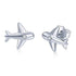 100% 925 Sterling Silver Earrings Charm Jewelry WOS49 Tiny Heart - Touchy Style