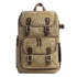 2021 Cool Backpacks Waterproof Canvas Leather Rucksacks Multifunction Fashion 