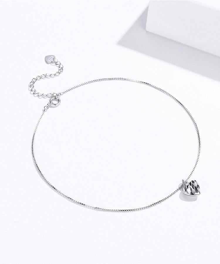 925 Sterling Silver - Anklet Charm Jewelry - Essential Bead - SCT002 - Touchy Style