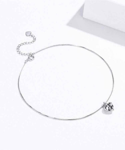 925 Sterling Silver - Anklet Charm Jewelry - Essential Bead - SCT002 - Touchy Style