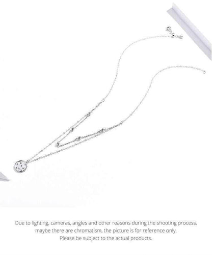 925 Sterling Silver Necklaces Charm Jewelry Chain Star SCN365 - Touchy Style