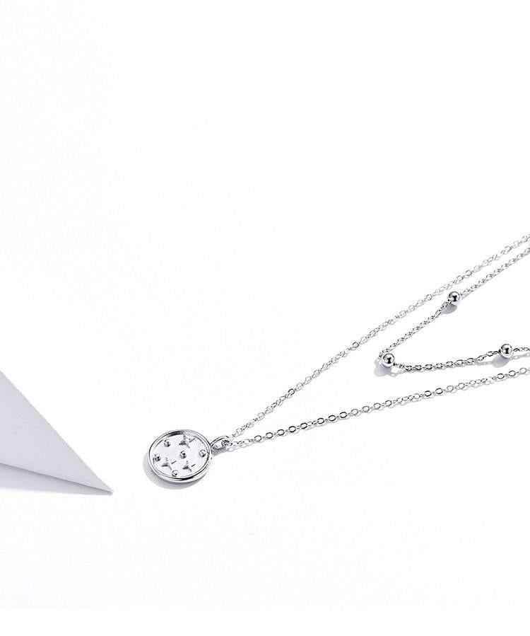 925 Sterling Silver Necklaces Charm Jewelry Chain Star SCN365 - Touchy Style
