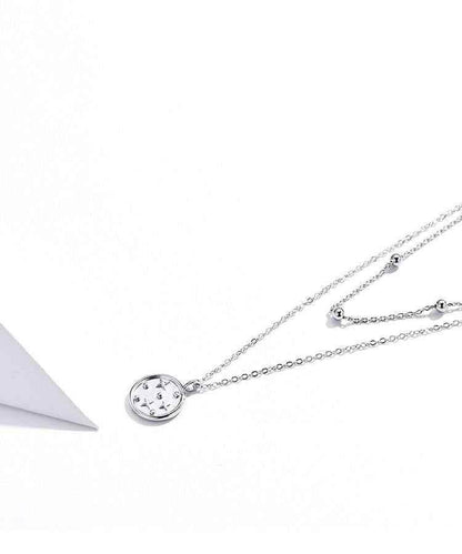 925 Sterling Silver Necklaces Charm Jewelry Chain Star SCN365 - Touchy Style