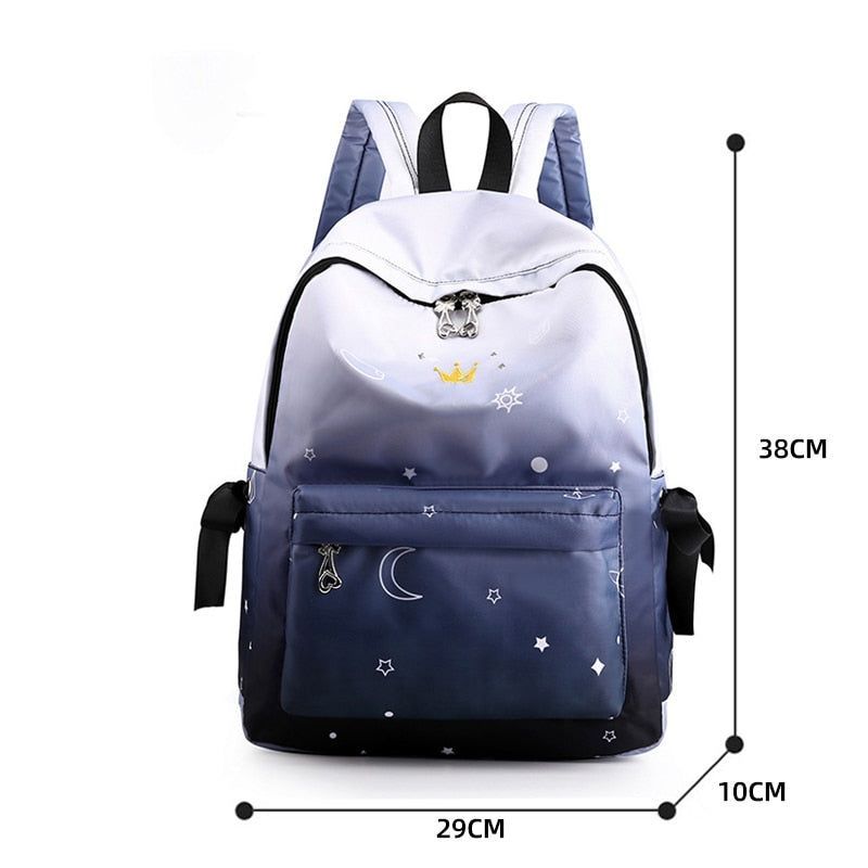 29 CM Designer Luxury Zipper Fashion Backpack Genuine Leather Bag