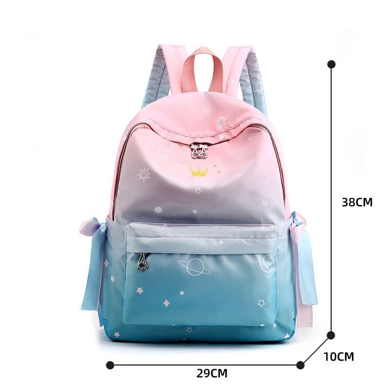 PAGWIN Cute Style Female Student Oxford Waterproof Anti Thief School Bags  Backpack Girls Daily Backpack Sling Bag (PG-0117, Grey) Price in India,  Full Specifications & Offers | DTashion.com