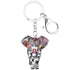 Jungle Animal An Elephant Pattern Unique Key Chain BOS0105 - Touchy Style .