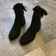 Ankle Boots Fashion Comfortable Socks Thick Women's Casual Shoes #X311 - Touchy Style .