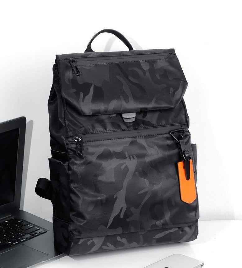 Black Cool Backpacks VCES0400 Laptop Waterproof Backpack - Touchy Style .