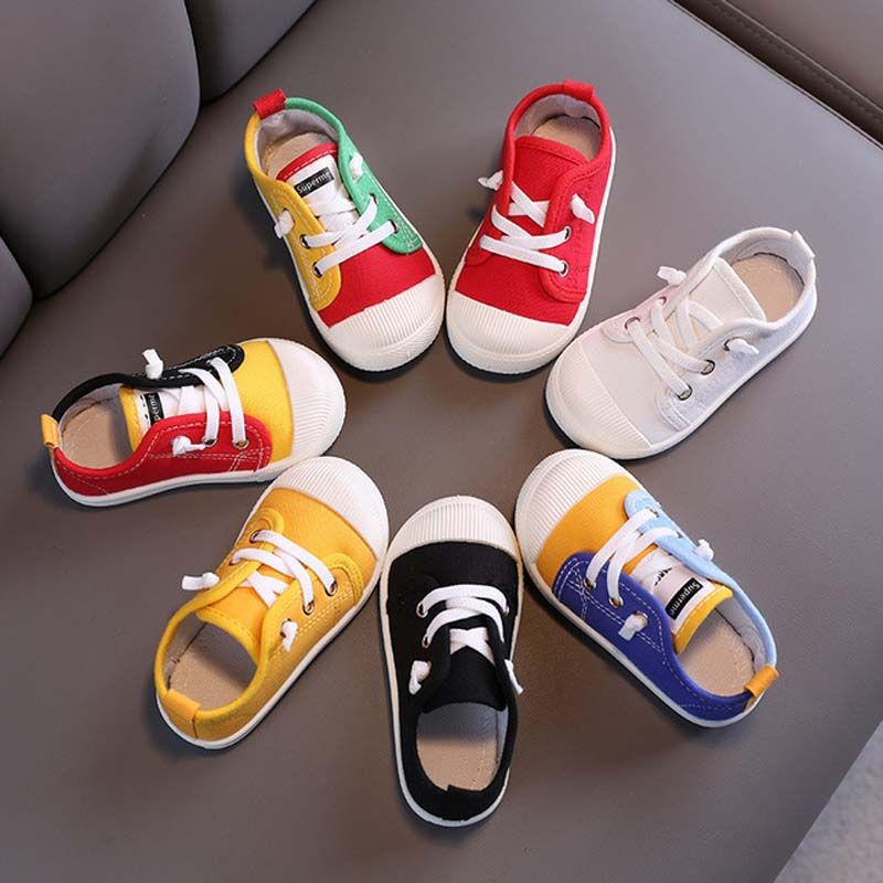 Boys Girls Unisex Children Toddler Casual Shoes AS0146 Canvas Sneakers - Touchy Style .