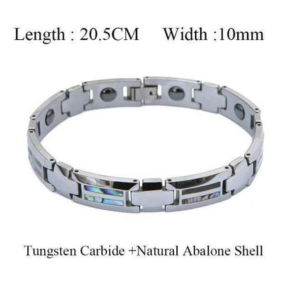 Bracelet Charm Jewelry 2021 Ceramic Opal Tungsten Bangles For Men&