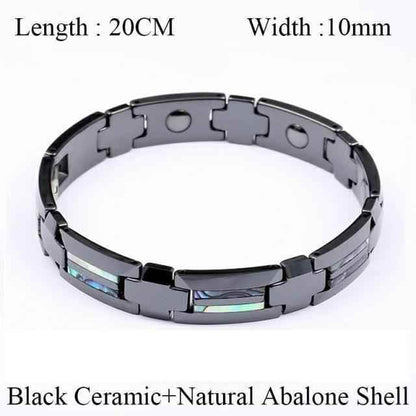 Bracelet Charm Jewelry 2021 Ceramic Opal Tungsten Bangles For Men's & Women's - Touchy Style .