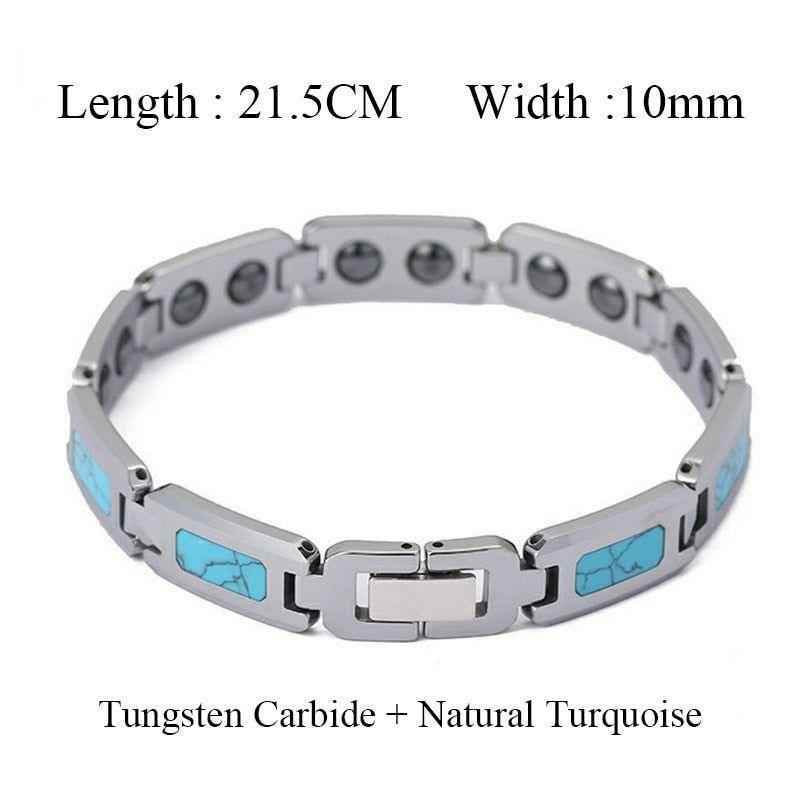 Bracelet Charm Jewelry 2021 Ceramic Opal Tungsten Bangles For Men's & Women's - Touchy Style .
