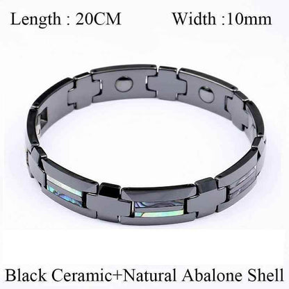 Bracelet Charm Jewelry 2021 Ceramic Opal Tungsten Bangles For Men&