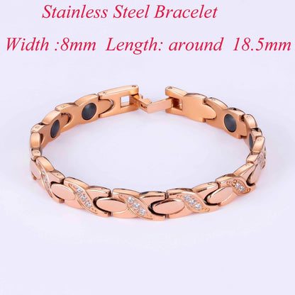 Bracelet Charm Jewelry 2021 Ceramic Opal Tungsten Bangles For Men's & Women's - Touchy Style .