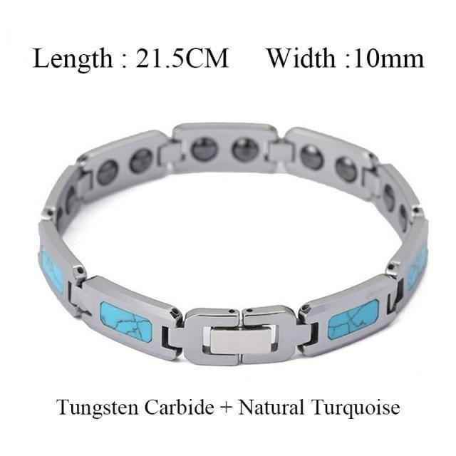 Bracelet Charm Jewelry 2021 Ceramic Opal Tungsten Bangles For Men's & Women's - Touchy Style .