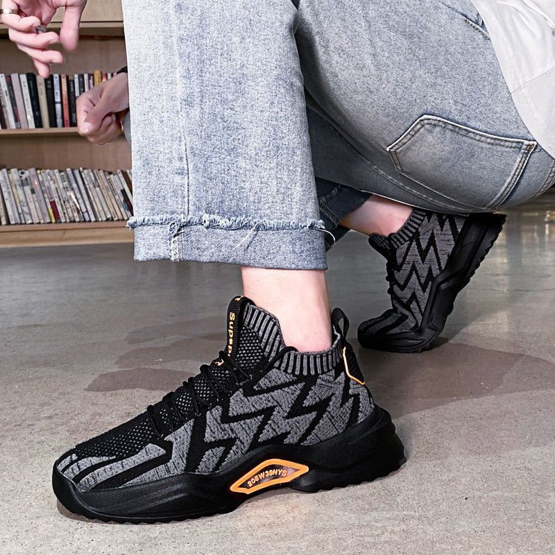 Breathable Comfortable Socks Sneakers Men&