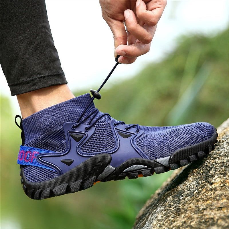 Breathable Outdoor Walking Sneakers Sock Boots Men&