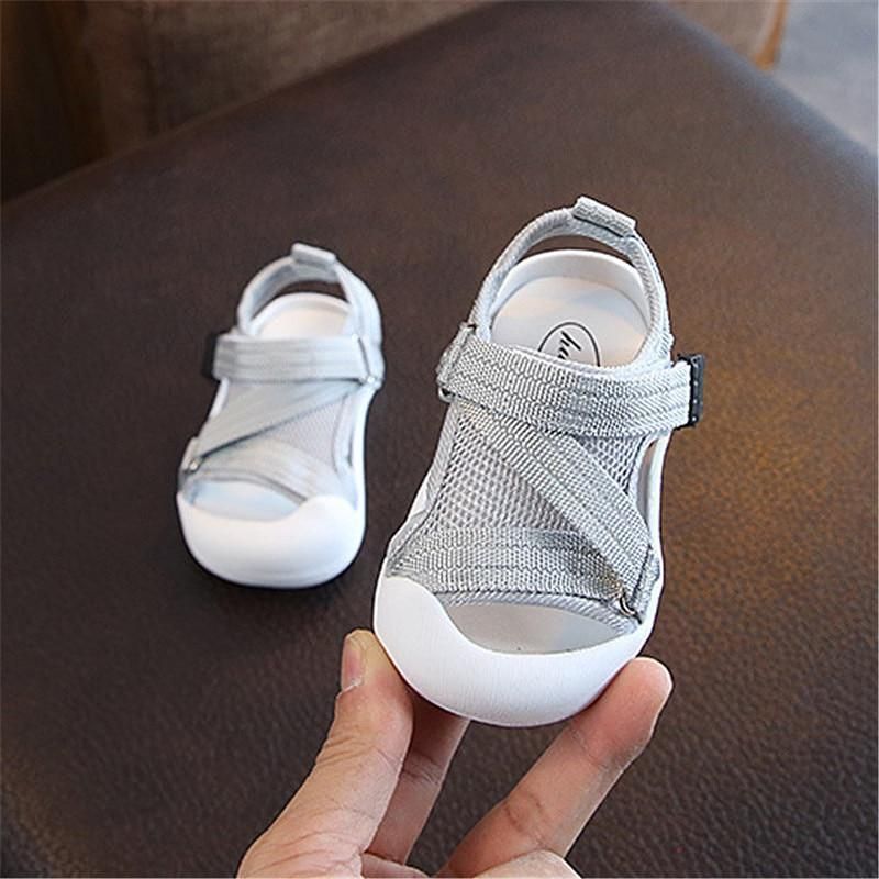 Breathable Soft Kid Anti-collision Infant Toddler Casual Shoes 