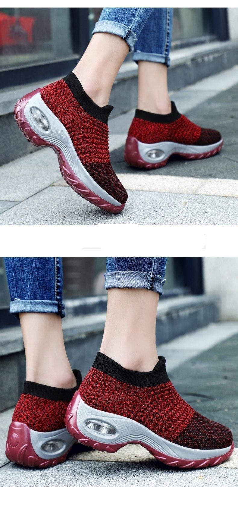 Dropship Summer Women Casual Sneakers Breathable Mesh Half Loafers  Lightweith Half Slippers Women Flats Ladies Walking Shoes Size 35-43 to  Sell Online at a Lower Price | Doba