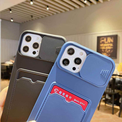 Card Bag Pattern iPhone Cute Phone Case For iPhone 13 12 11 Pro Max X XR XS Max 7 8 Plus - Touchy Style
