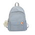 Casual Cool Backpacks For Women Solid Shoulder Bag Nylon School Bag GCB68555 - Touchy Style .