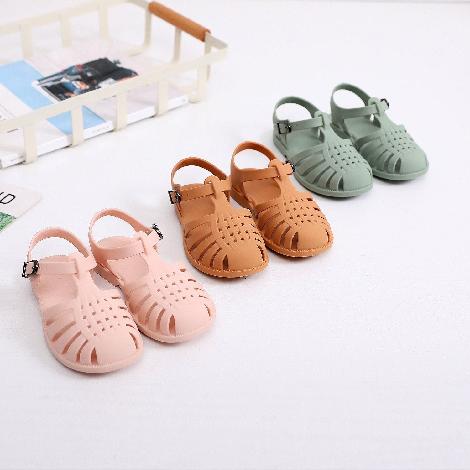 Children Toddler Girls Casual Shoes TCSMK27 Sandals Soft Princess Shoes - Touchy Style .