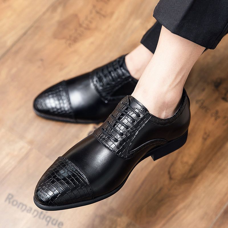 Classic Loafers Leather Business Formal Men&