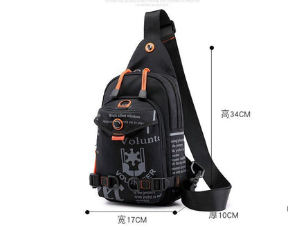 Cool Backpack CBZS43 Cross Body Chest Bag Travel Casual Shoulder Bag - Touchy Style .