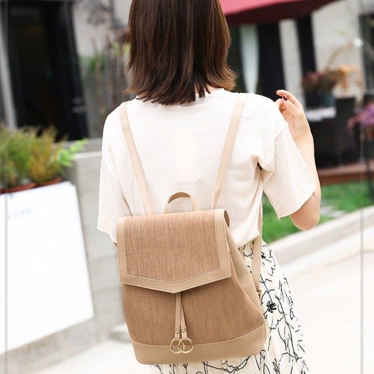 Cool Backpacks Set Vintage Leather Classic College Bags XA488 - Touchy Style .