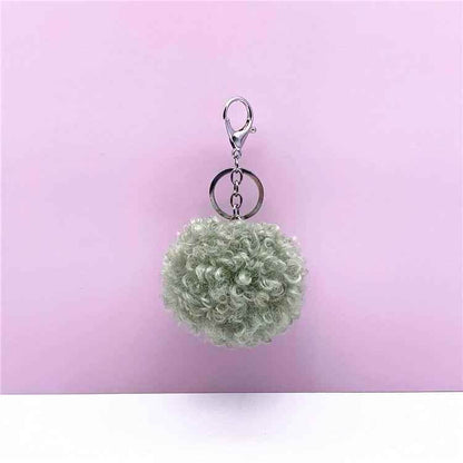 Curly cute Doll Unique Keychains - Plush Pom-Pom - k4212 - Touchy Style