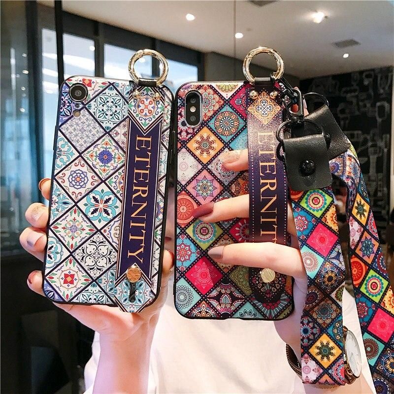 Cute Phone Cases For Galaxy S21 Ultra S20 FE a50 70 51 71 20 30s 52 72 32 Note 20 plus Chinese Flower Pattern - Touchy Style .