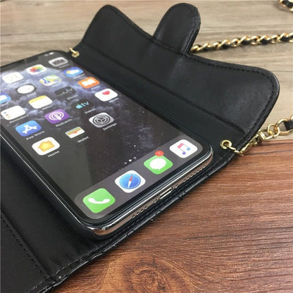 Cute Phone Cases For iPhone 13 12 Mini 11 Pro XS MAX X XR 6S 7 8 Plus SE Leather Wallet - Touchy Style .