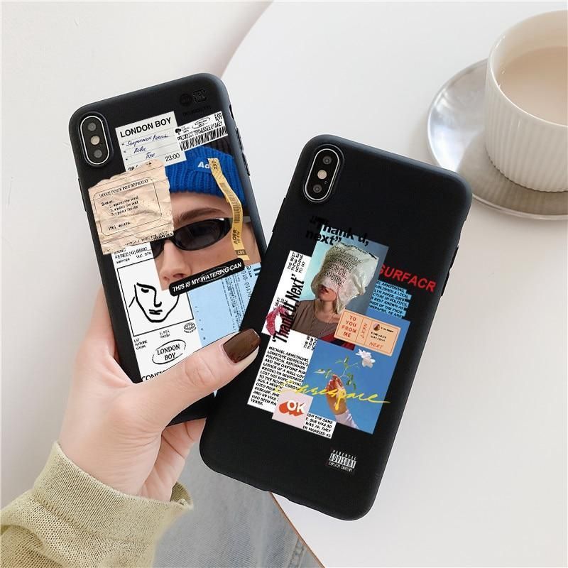 Cute Phone Cases Stamp Label Barcode For Huawei Honor 10i 8X 9X Mate 20 10 30 P30 P40 P20 Lite Pro Y6 Y7 Y9 P - Touchy Style .