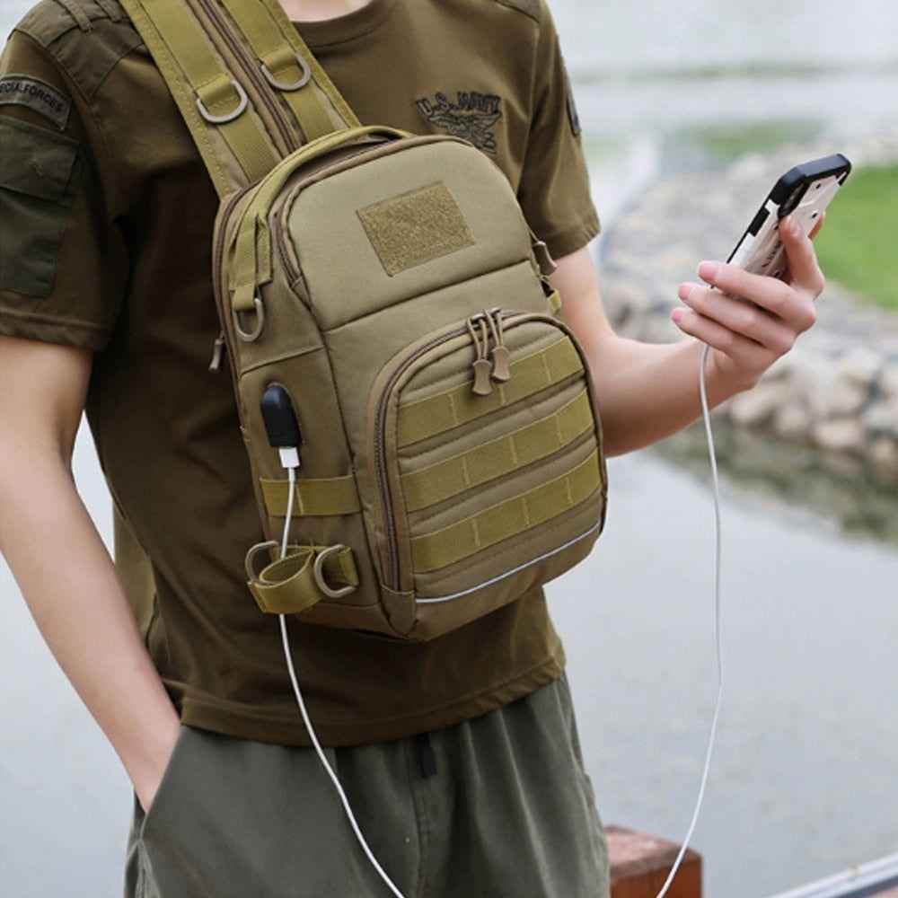 Daypack Outdoor Military Shoulder Bag Sports Climbing Cool Backpack MCBLTS56 - Touchy Style .